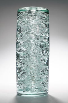 Large Massive Art Glass Object by Frantisek Vizner for Skrdlovice, 1960s