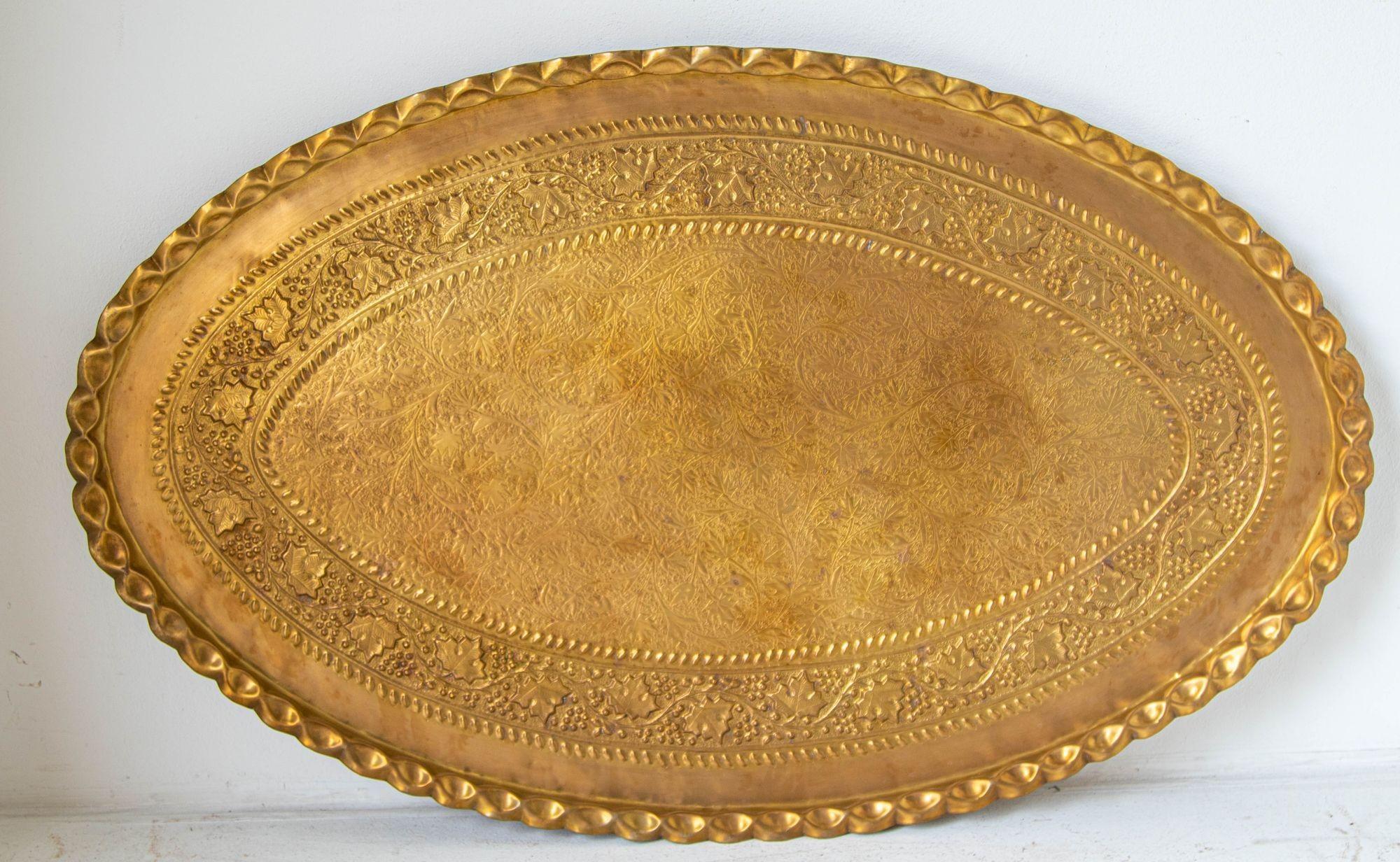 brass platter