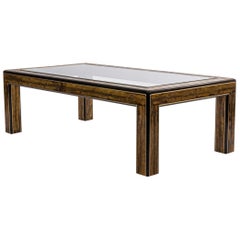 Large Mastercraft Rectangular Coffee Table