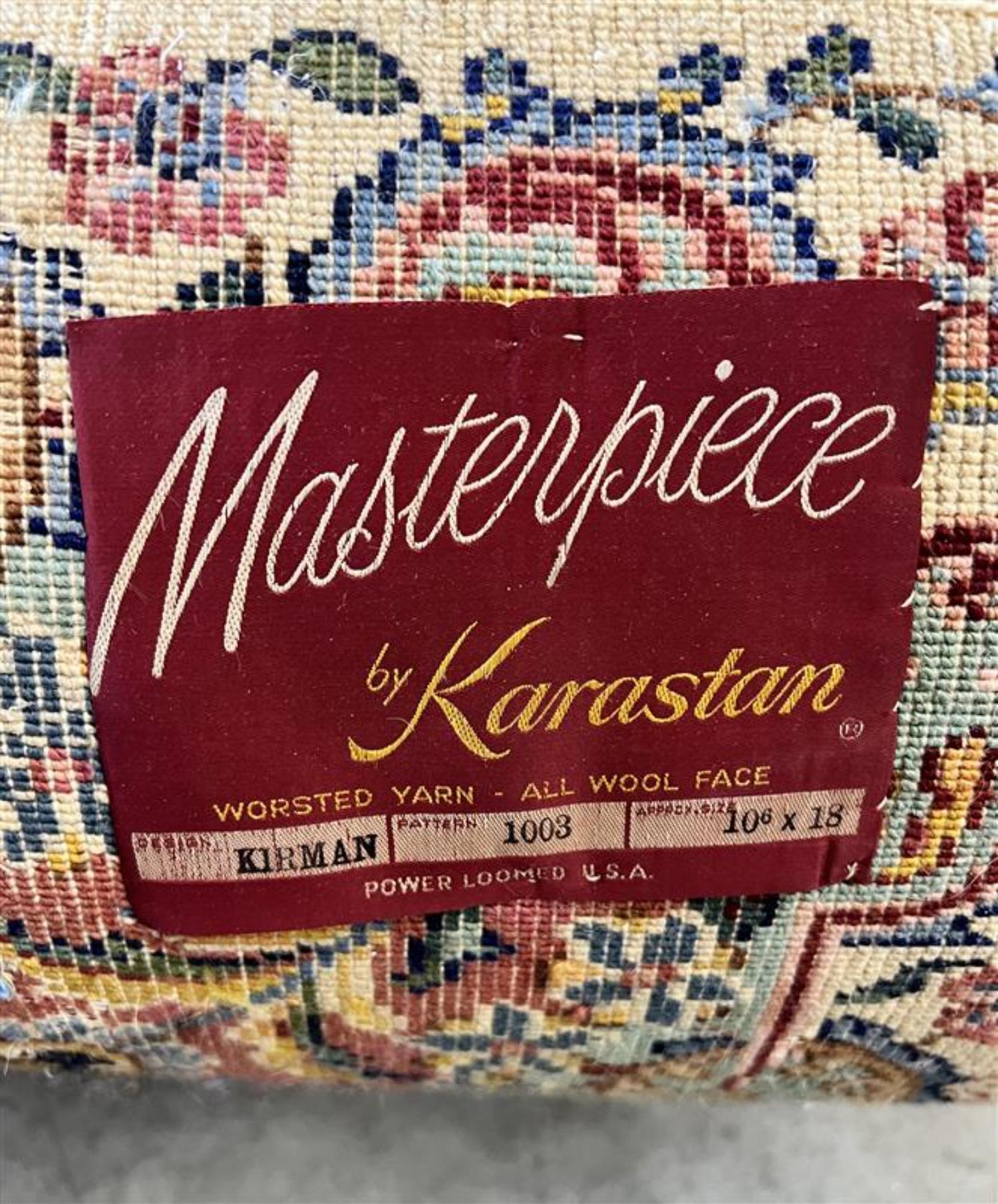 Large Masterpiece Rug by Karastan For Sale 2