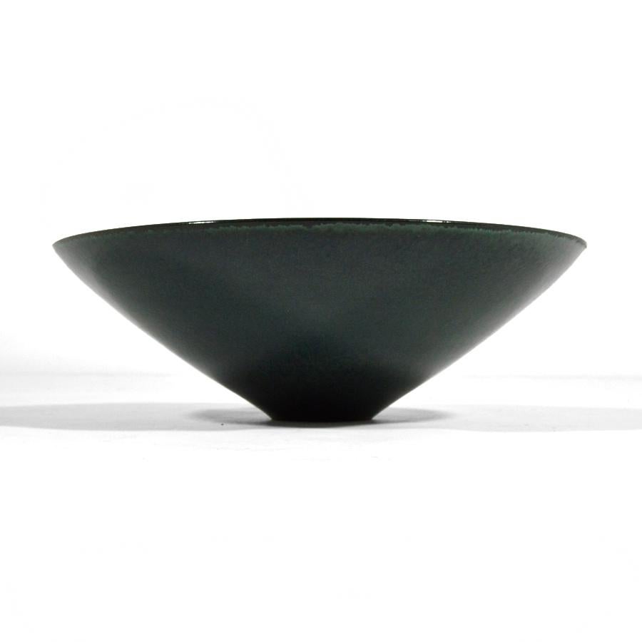 Post-Modern Large Masuo Ojima Pottery Bowl For Sale