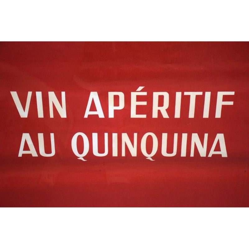 Grande affiche publicitaire de Mattei Cap Corse par Rene His, années 1950 en vente 4