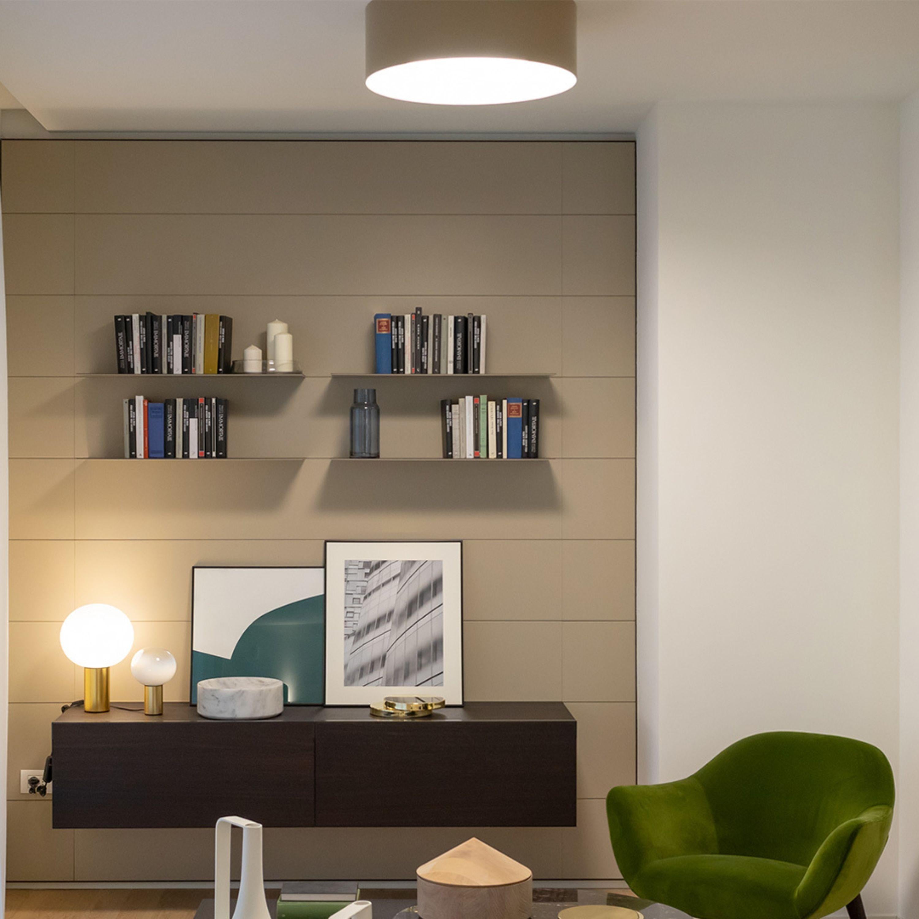 Large Mattheo Thun 'Laguna 37' glass and gold metal table lamp for Artemide. 

Executed in hand blown milky white glass with a crystal finish at the top and perfectly mounted atop a gold painted aluminum base. According to Thun, 