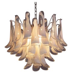 Large Mazzega Petal Chandelier, 1960s