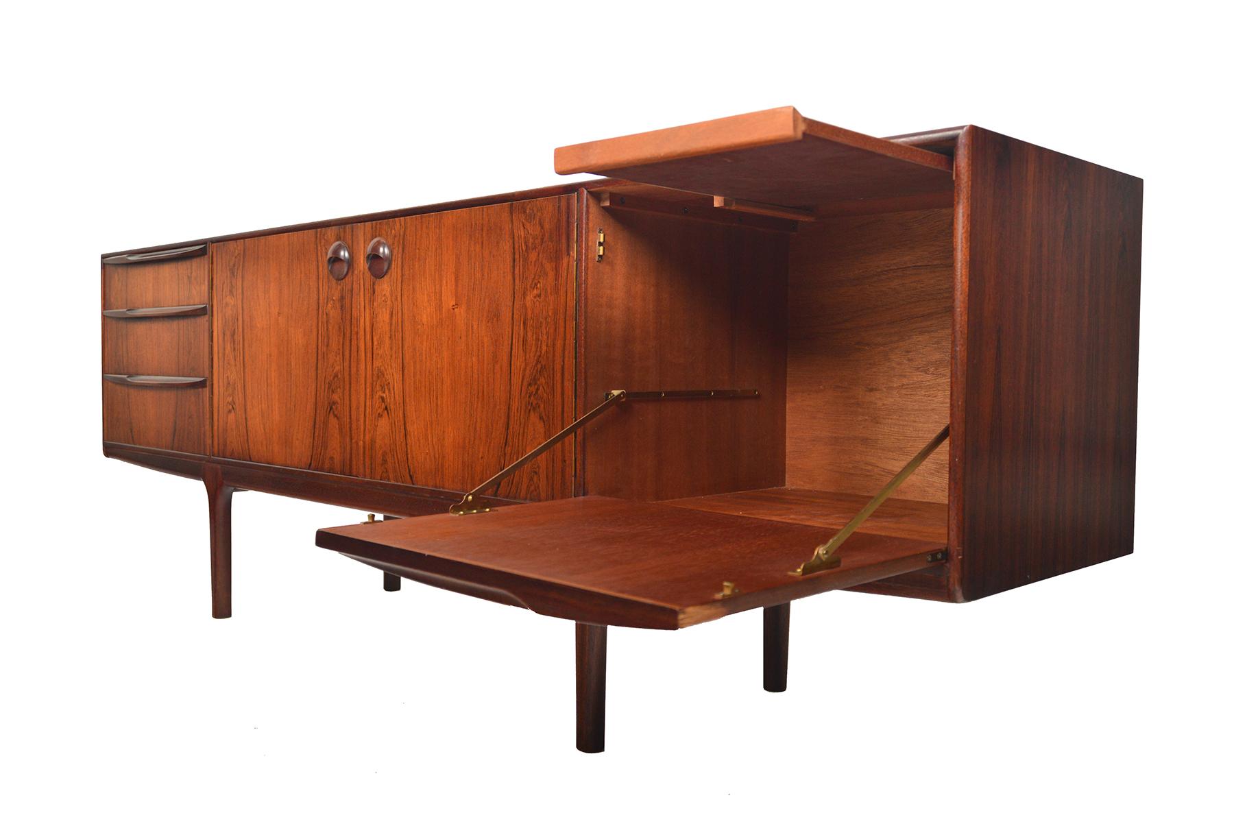 20th Century Large McIntosh Credenza in Brazilian Rosewood