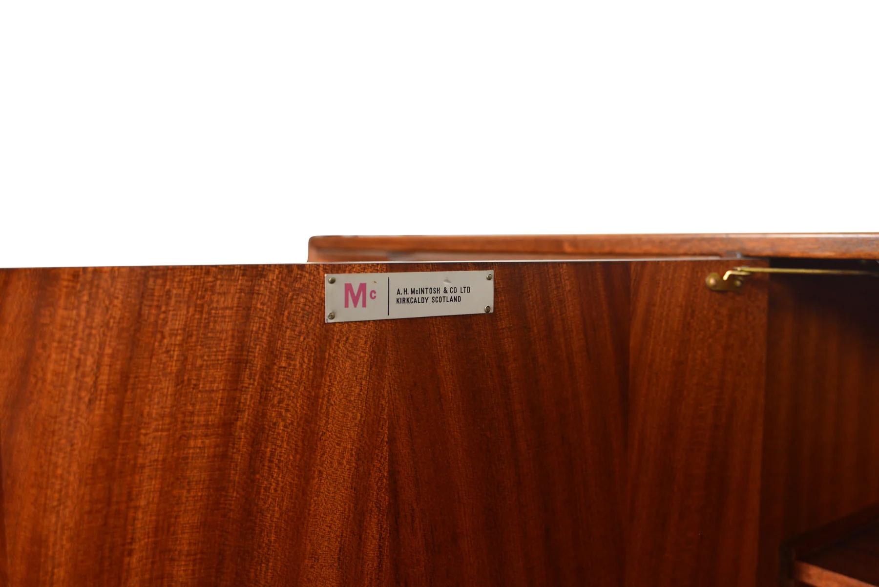 Große McIntosh Dunotter-Anrichte aus Palisanderholz (Schottisch)