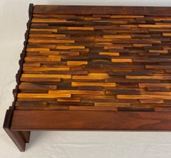 Large Brazilian Brutalist Folding Coffee Table by Percival Lafer, 1960s