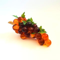Gran racimo de uvas MCM Lucite naranja