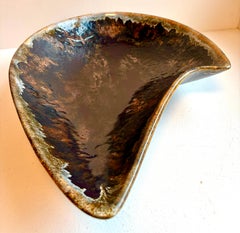 Large MCM Organic Ceramic "Boom-a-Rang" Center Piece, California, USA, 1970's