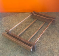 Large MCM Solid Wood Trivet