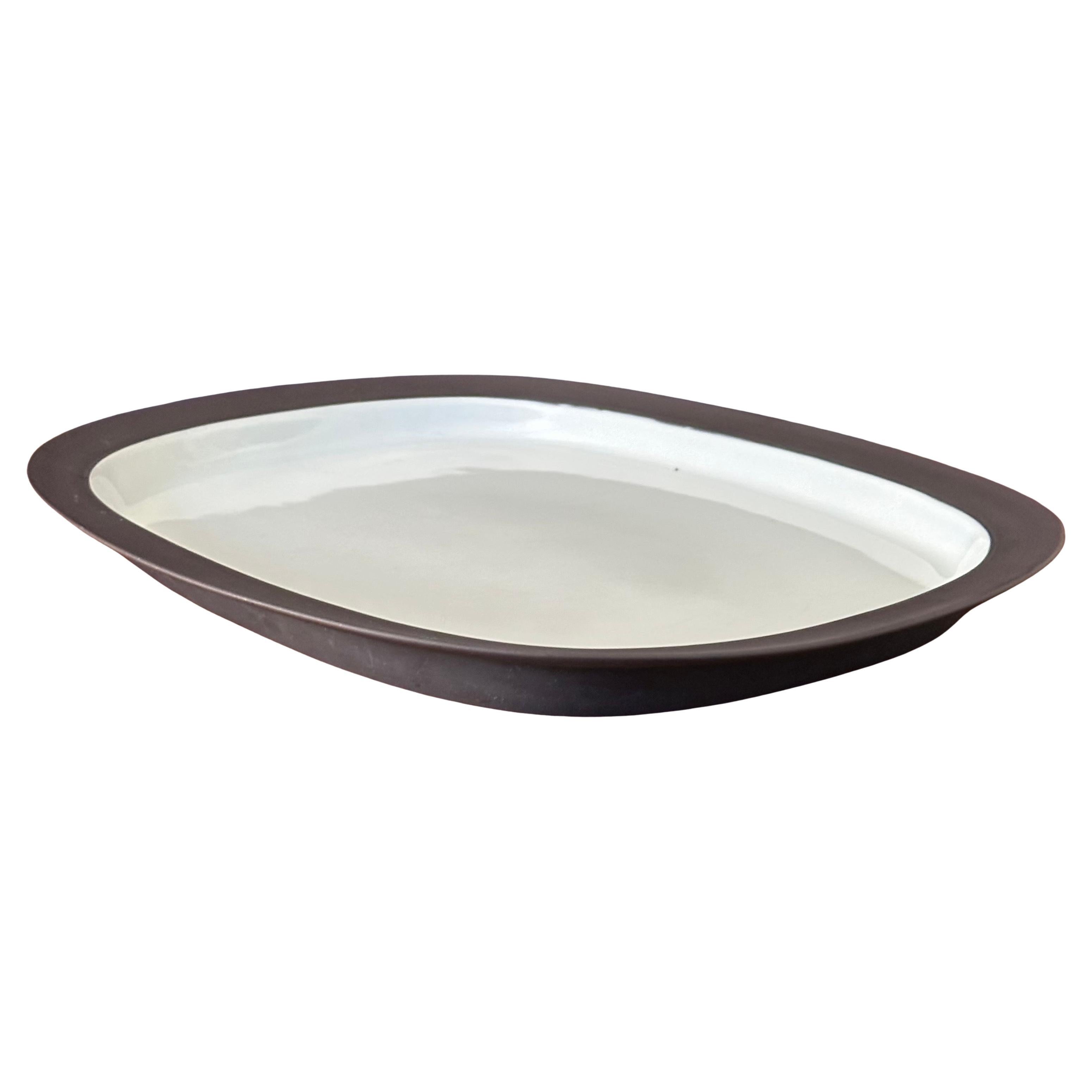Bandeja grande de gres MCM de Jens Quistgaard para Dansk Escandinavo moderno en venta
