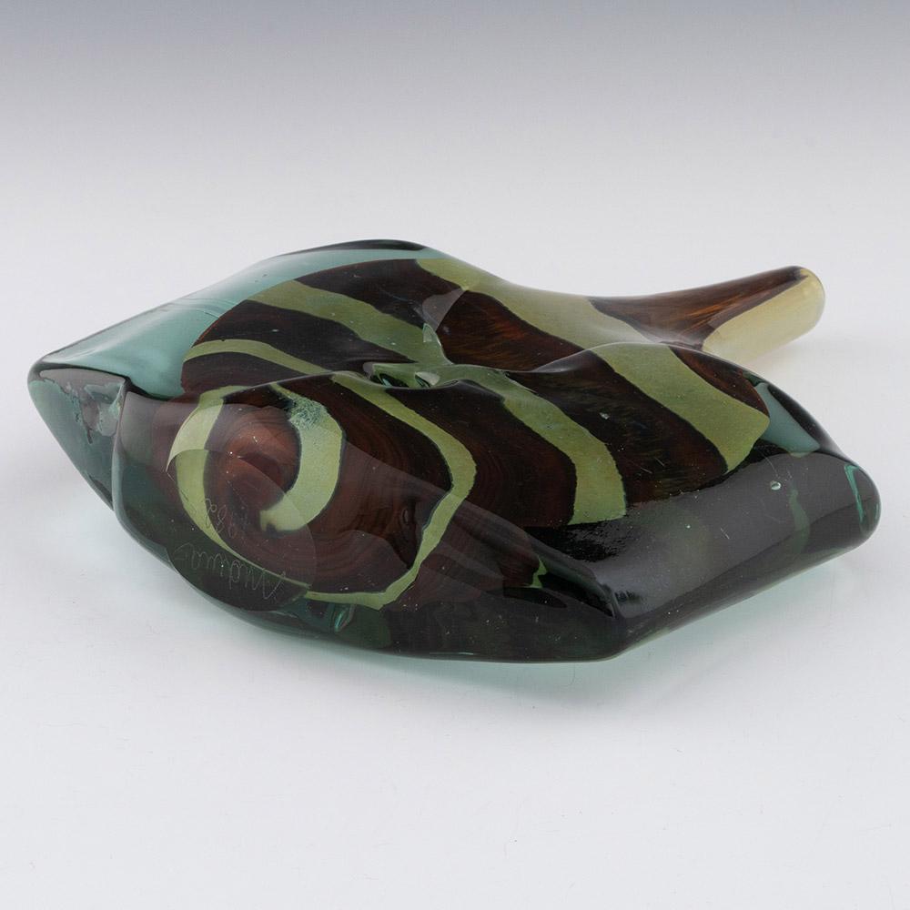 Large Mdina Vase Earthtones Axe Head 1982 1