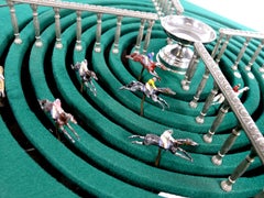Large Mechanical “Petits Chevaux” Horse Race Table