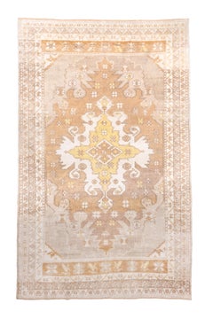 Large Medallion Turkish Oushak