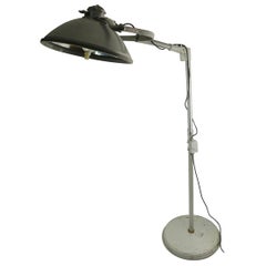 Large Medical Adjustable Floor Lamp by Crouse Hinds American Surgical Luminaire