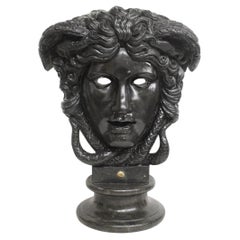 Grande Medusa Rondanini in marmo nero