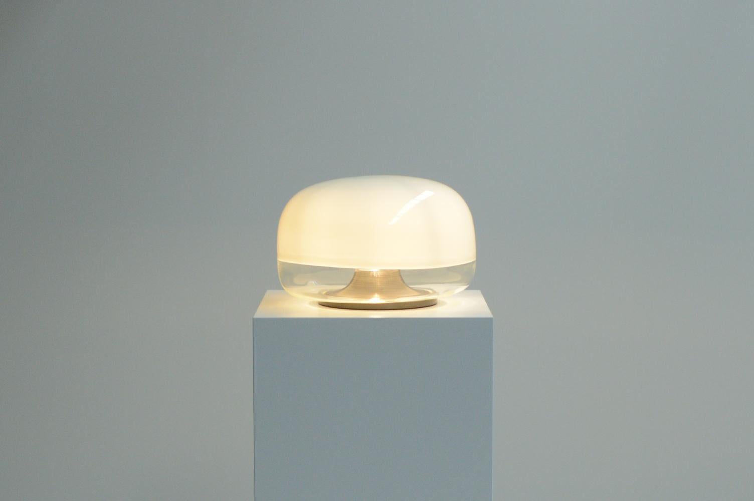 Mid-Century Modern Large Medusa table lamp by Roberto Pamio for Leucos, 1960s Italy.