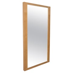 Large MEIER/FERRER Schematic Mirror in Solid Teak