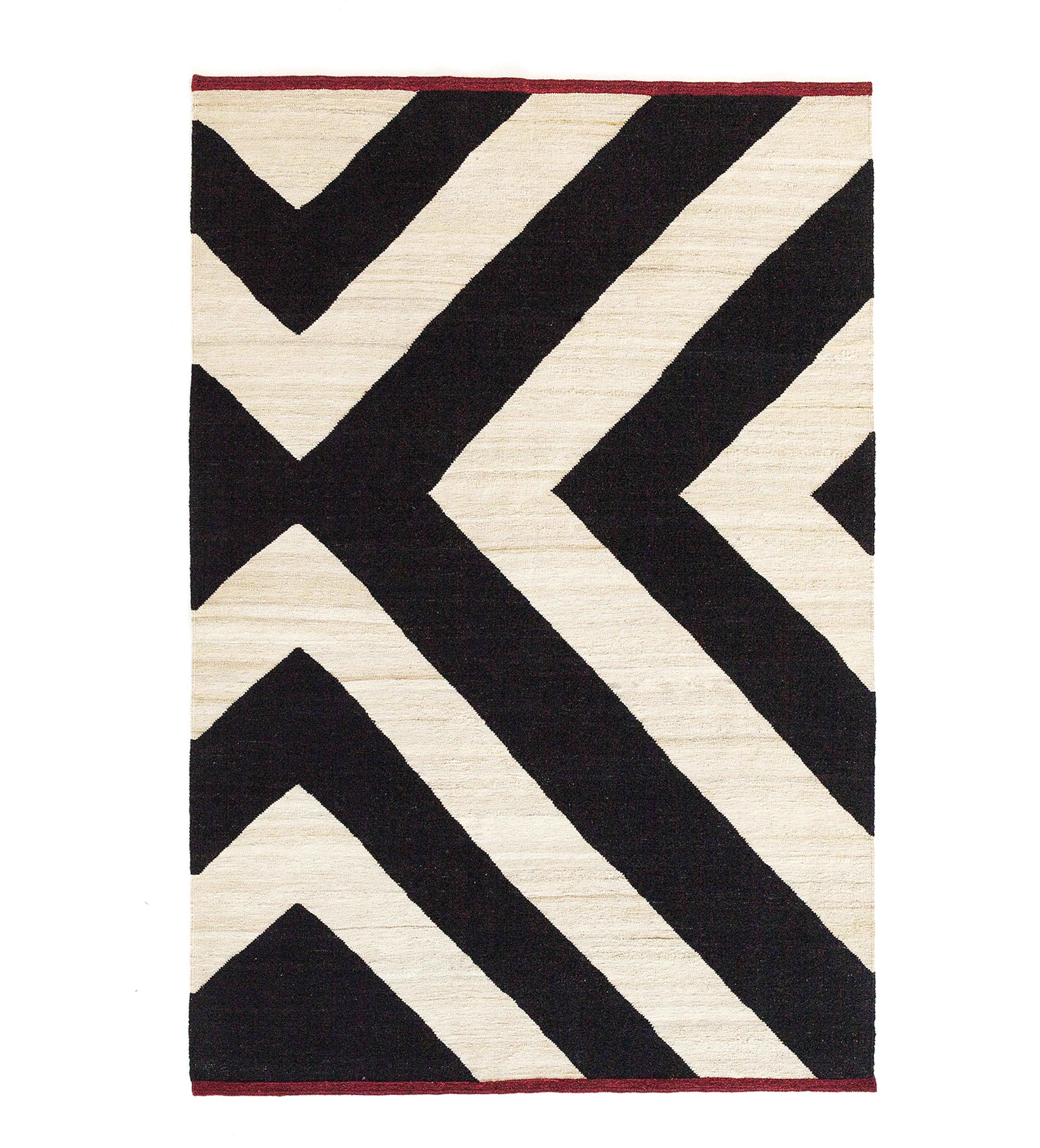 Contemporary Large 'Mélange Zoom' Hand-Loomed Rug by Sybilla for Nanimarquina For Sale