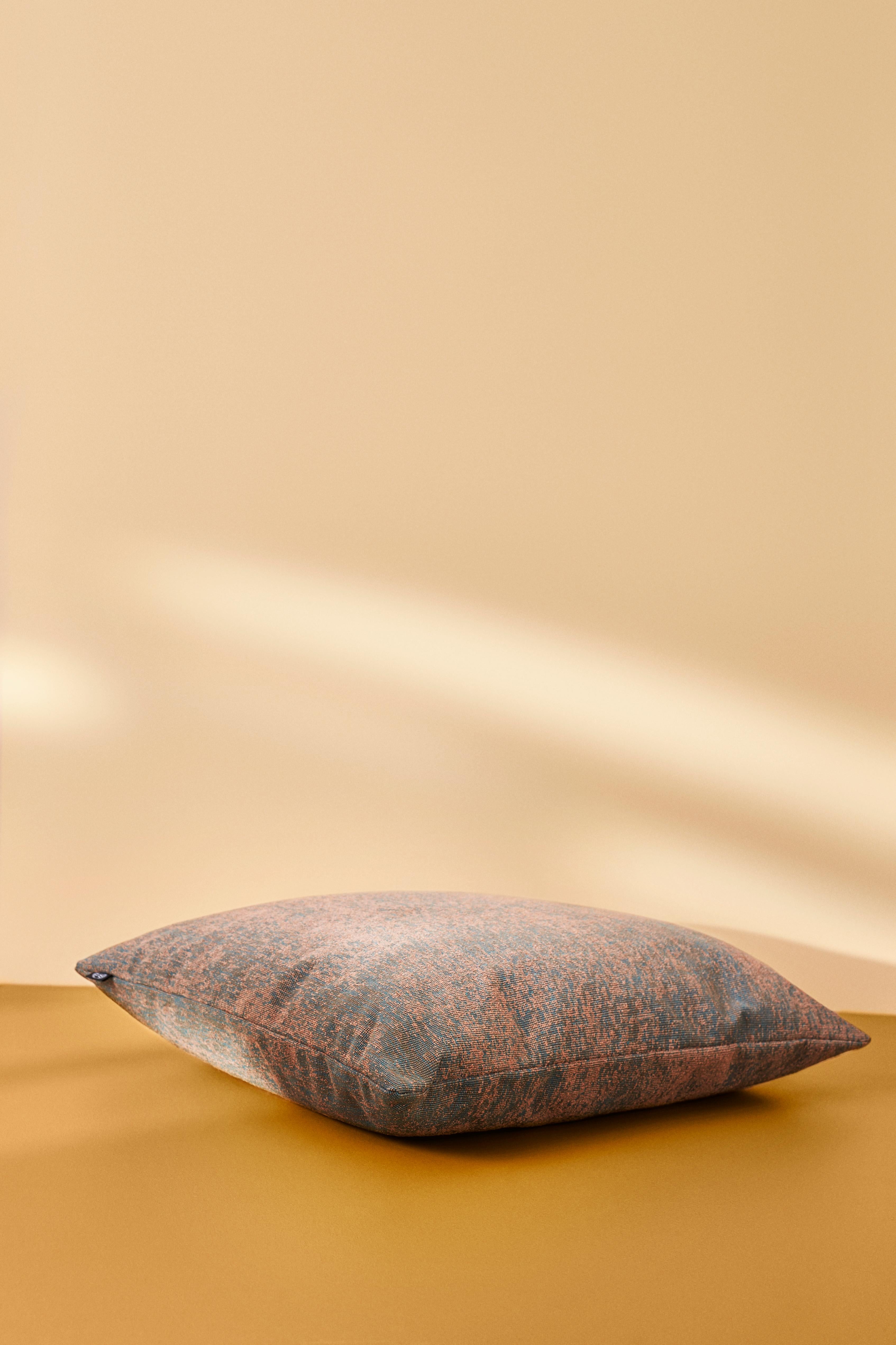 Beautiful cushion in exclusive Kvadrat fabric. The Memory cushion makes the perfect addition to a living room, where its sophisticated abstract design will inject life, but the cushion looks equally elegant in a bedroom. The fabric for the Memory