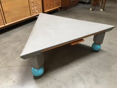 Large Memphis Coffee Table in the Ettore Sottsass Style