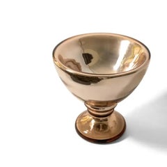 Large Mercury Glass Goblet