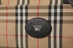 Large messenger bag in tartan canevas Burberry