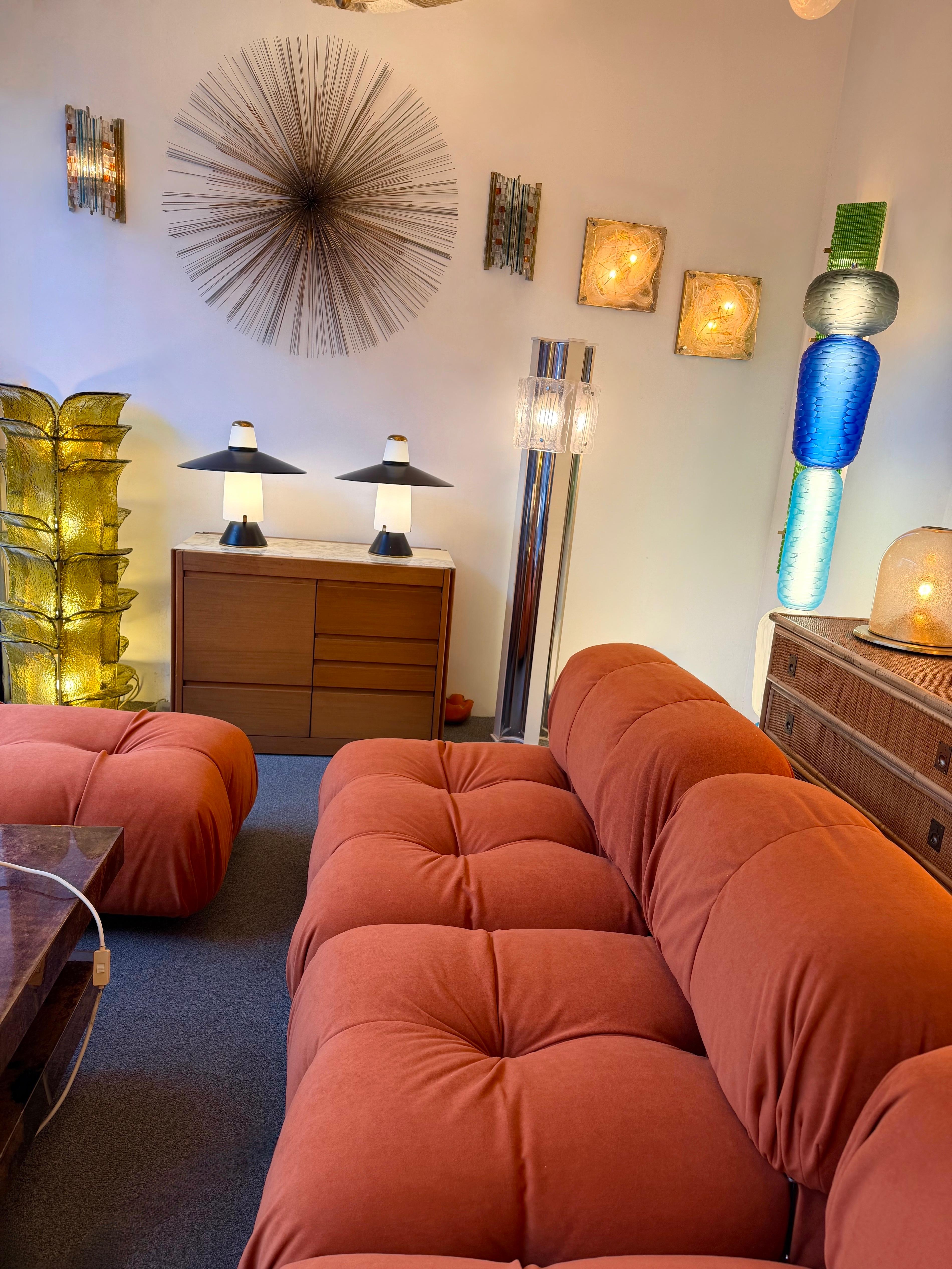 Large Metal Brass Abstract Wall Sculpture by Curtis Jere. USA, 1980s en venta 5