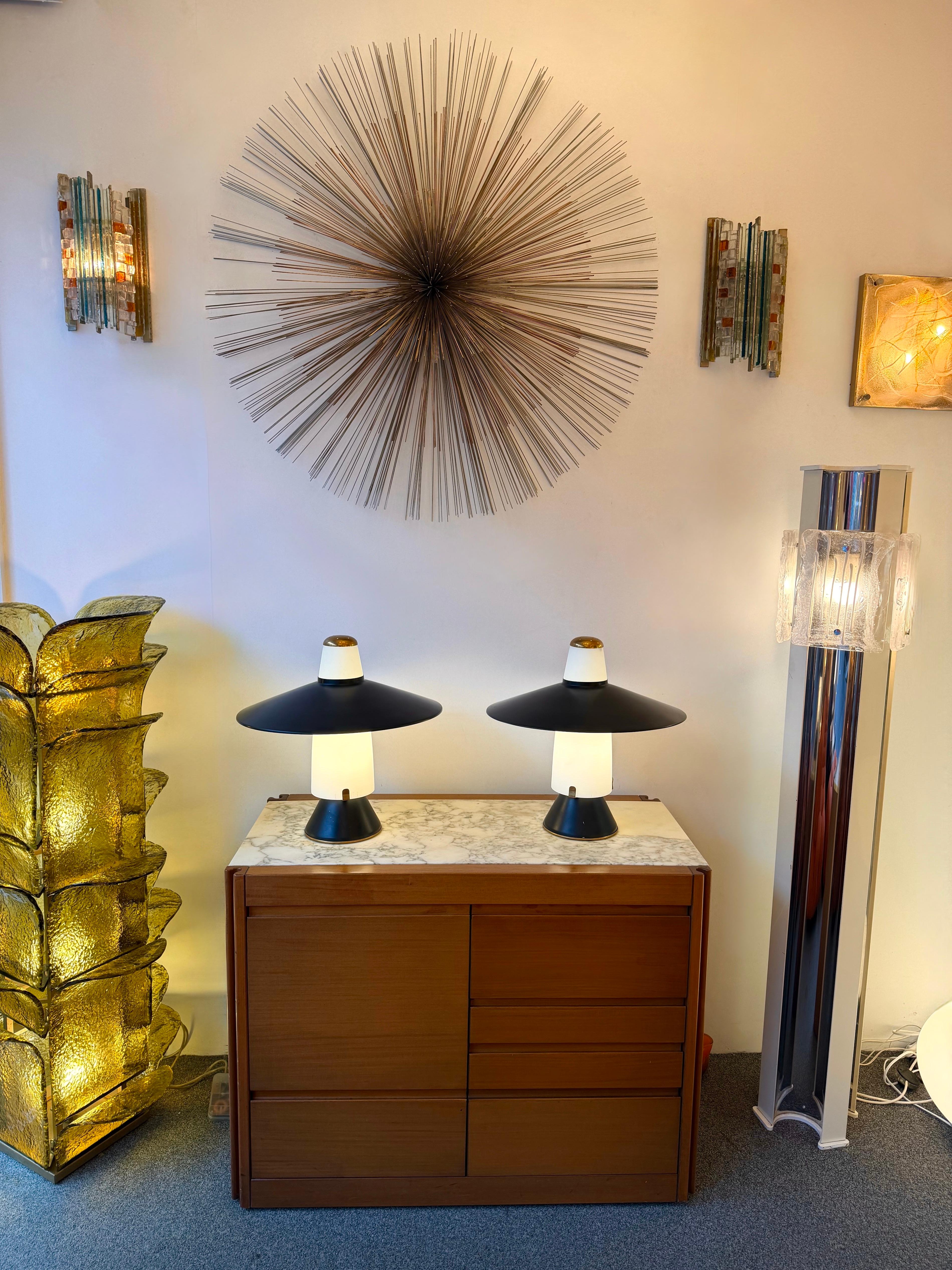 Large Metal Brass Abstract Wall Sculpture by Curtis Jere. USA, 1980s en venta 7