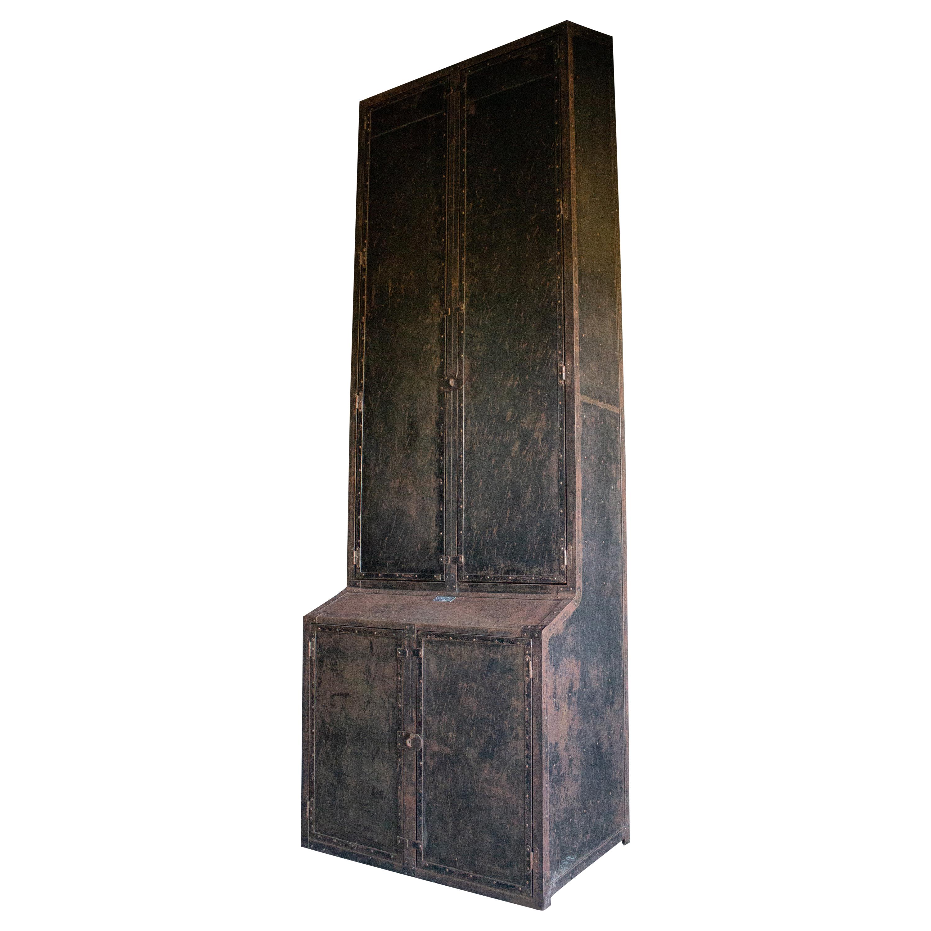 Large Metal Cabinet Contemporary