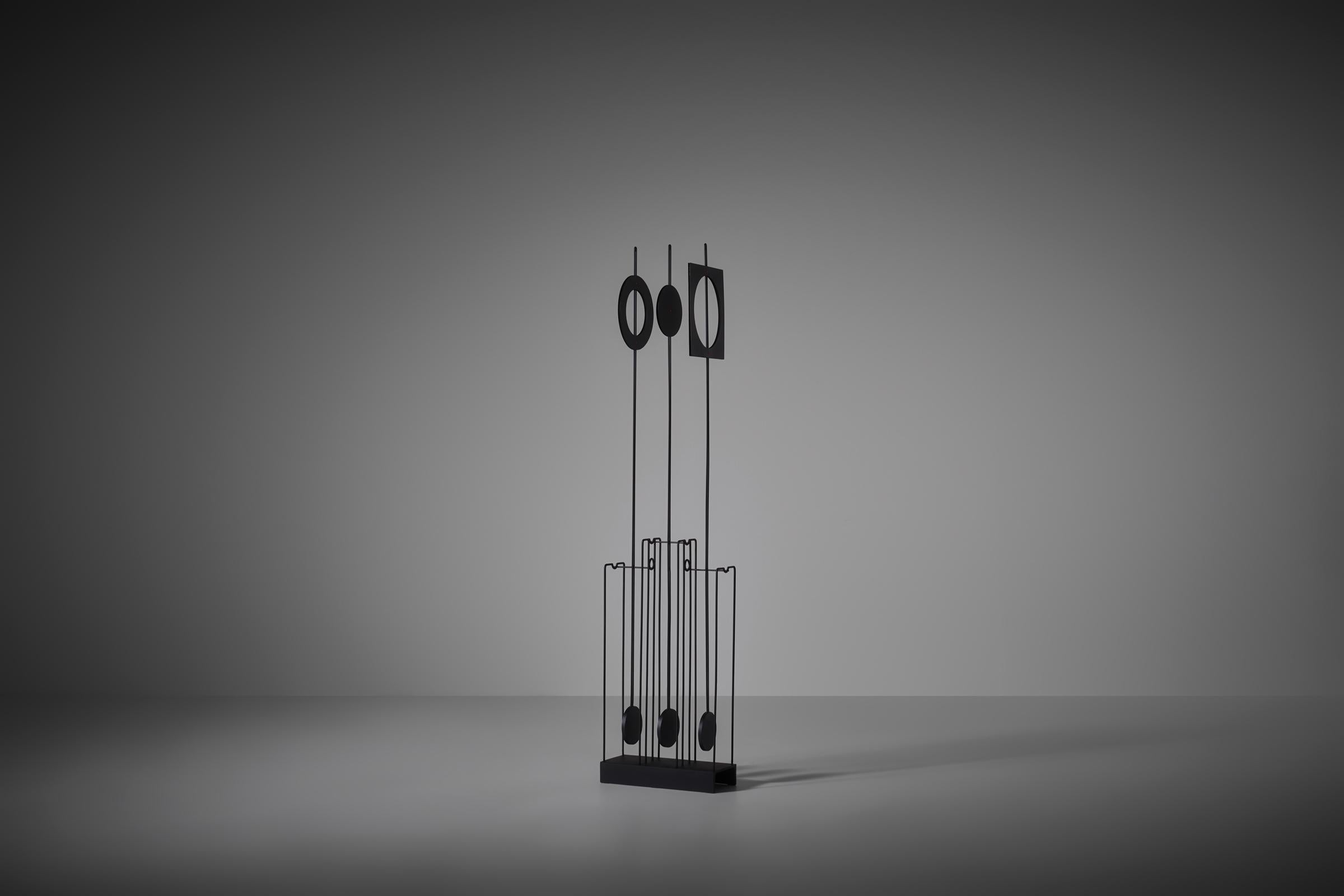 Gran escultura móvil de metal de Arnulf Hoffmann, 1972 en venta 4