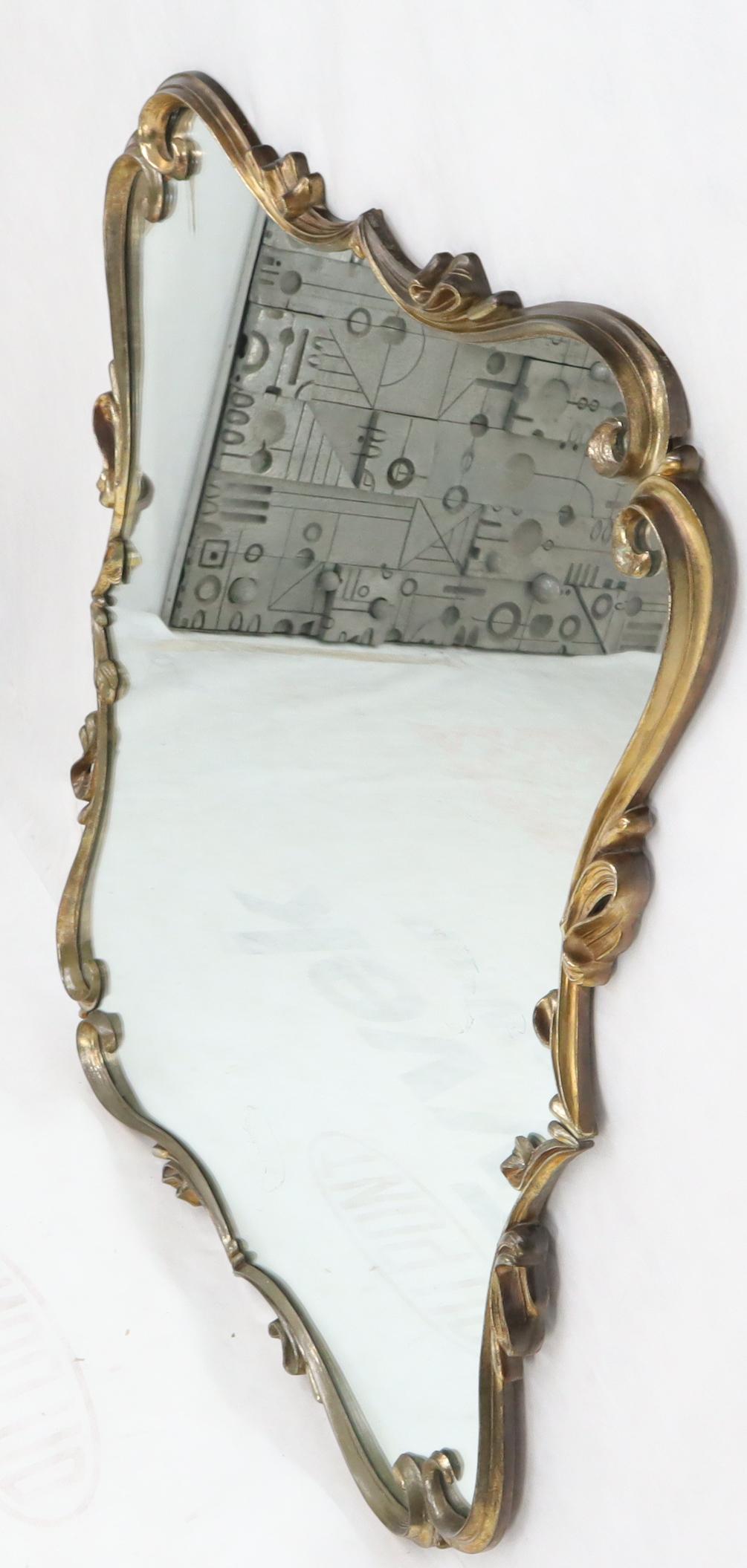 cast metal mirror
