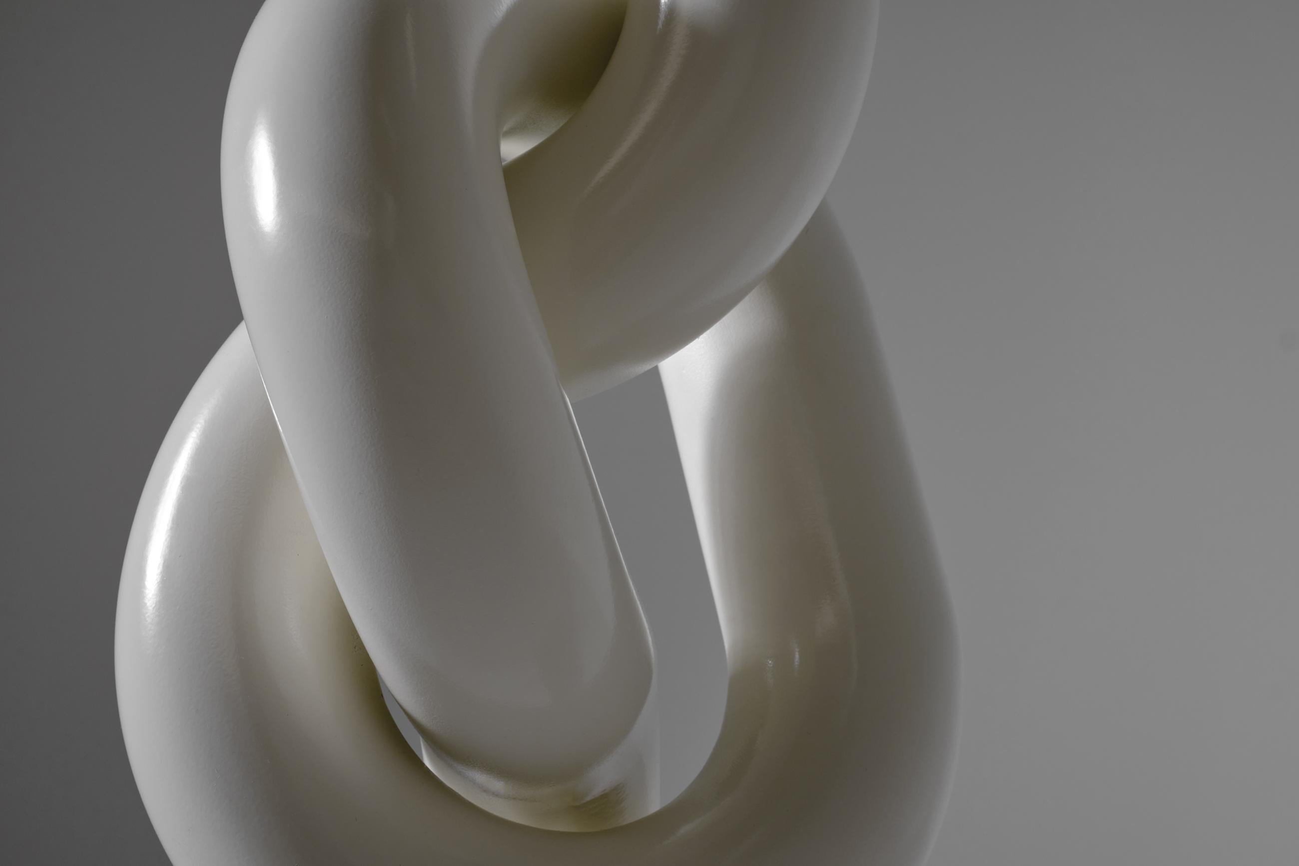 Large Metal Tubular ‘Knot’ Sculpture, Netherlands 1960s 1