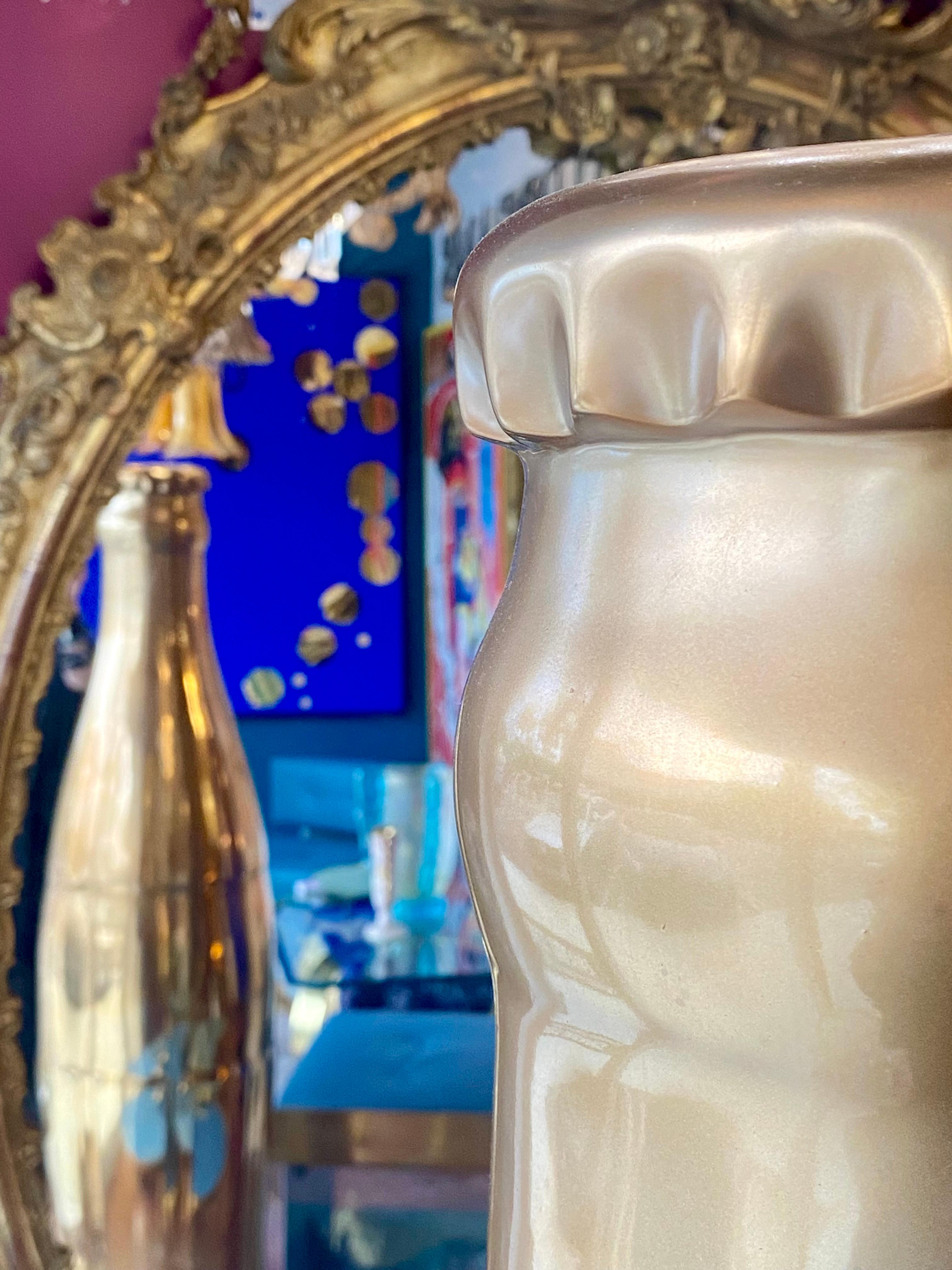 Grande scultura in metallo di una bottiglia di Cola d'epoca in vendita 3