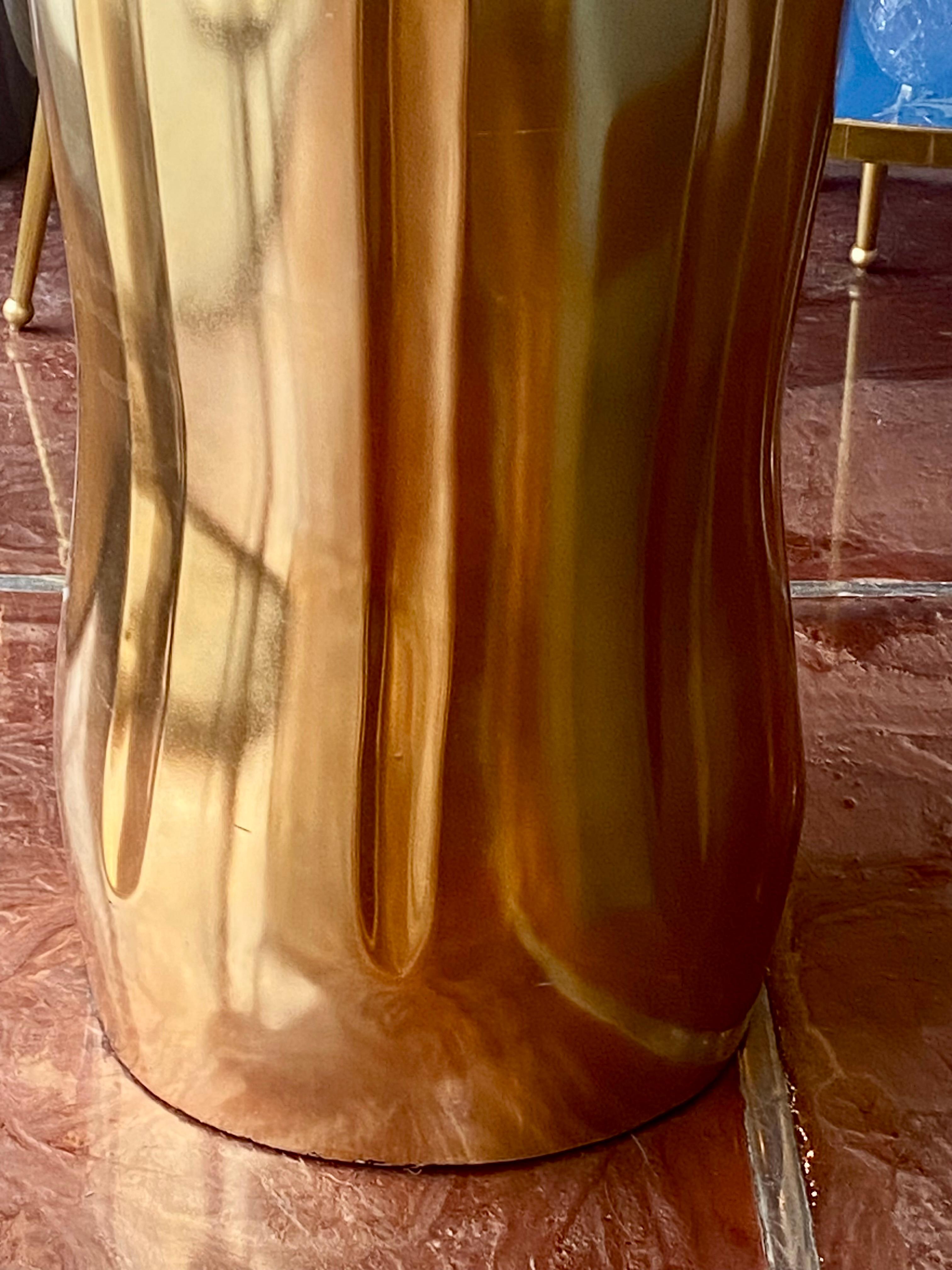 Grande scultura in metallo di una bottiglia di Cola d'epoca in vendita 2