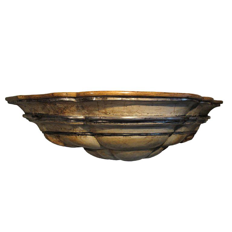 Large Mexican Concha Shelf Console For Sale at 1stDibs