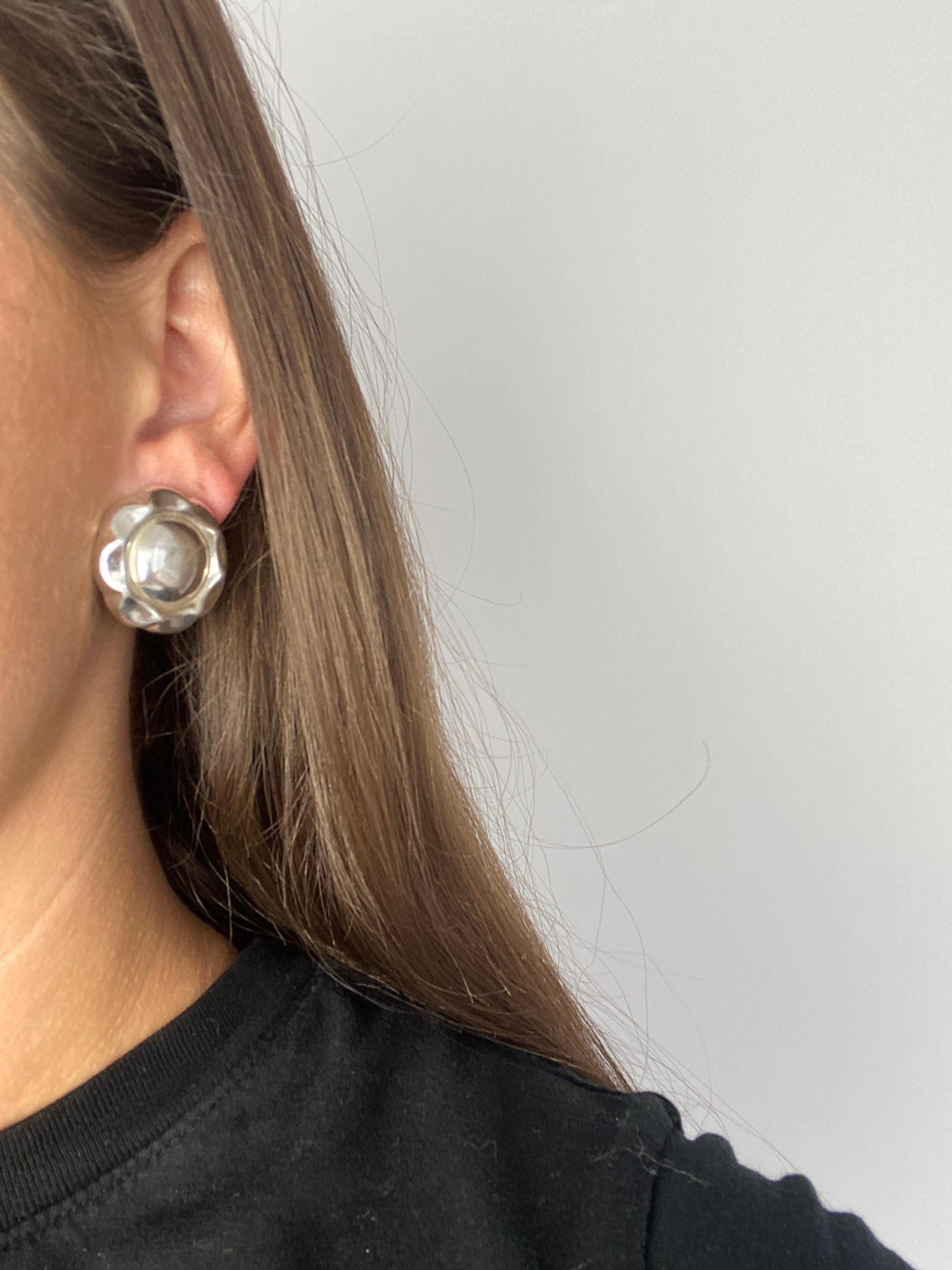 mexican earrings silver