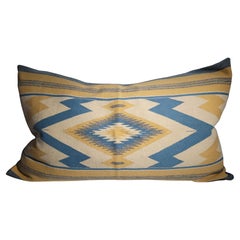 Large Mexican Indian Weaving Bolster Pillow