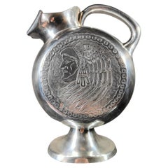 Grand pot mexicain en argent sterling de 50 S