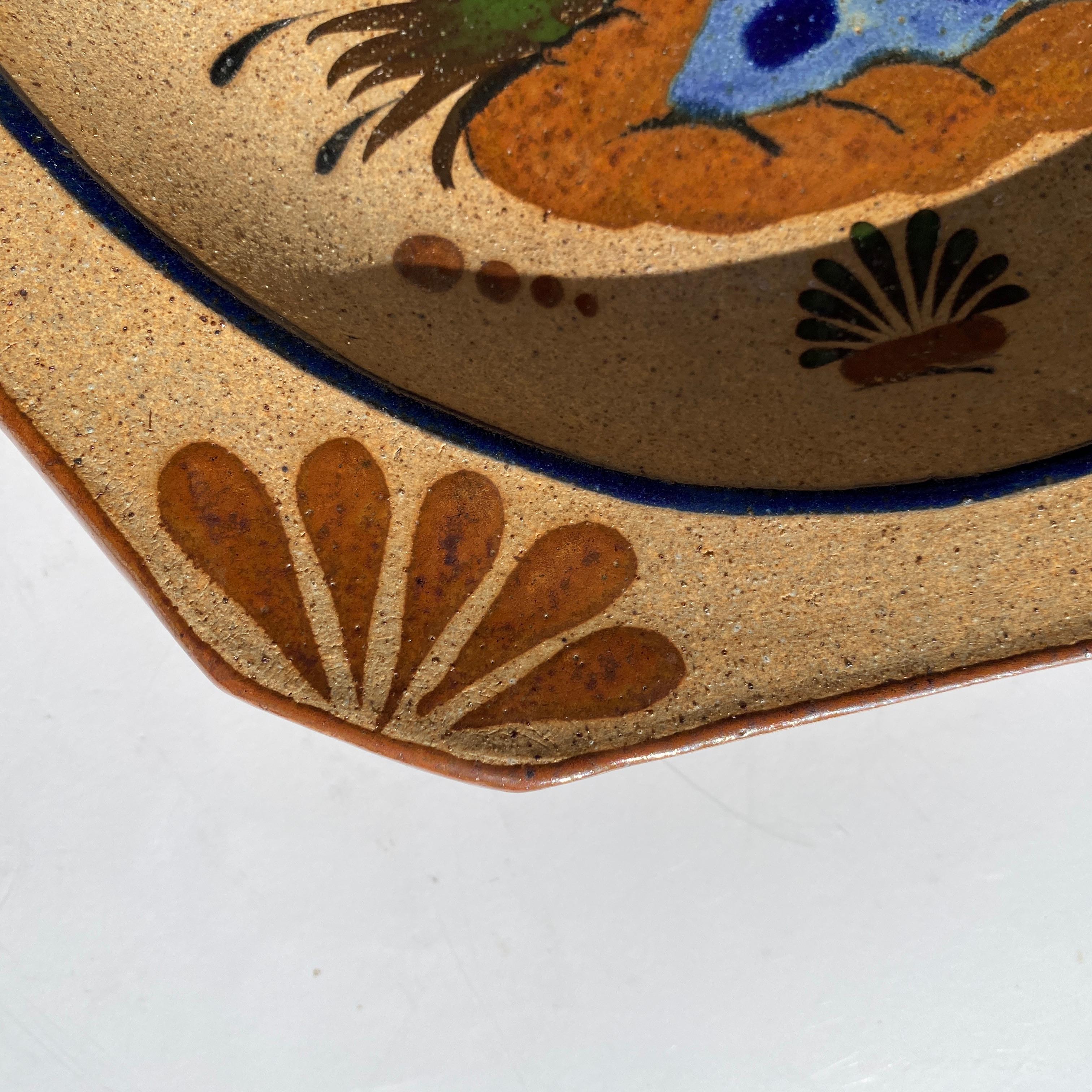 mexican pottery bird