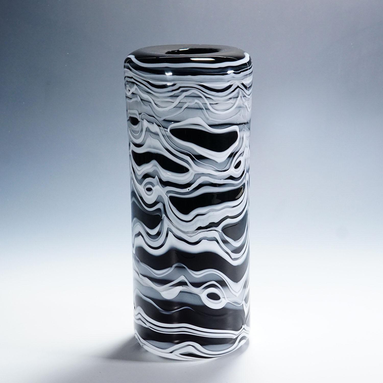 Italiano Grande vaso Mexico di Toni Zuccheri per Venini anni '70 in vendita