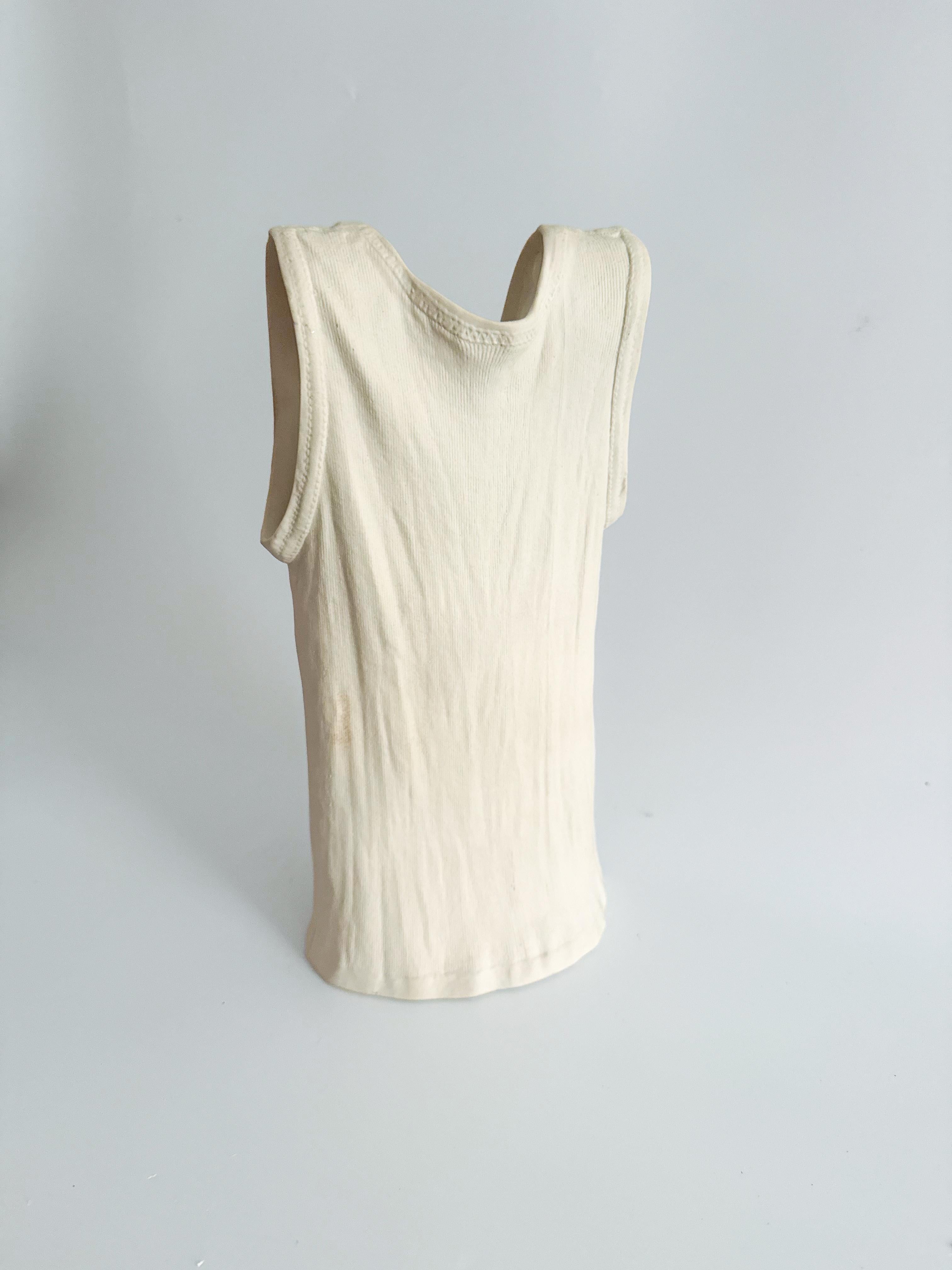 Große Michel Harvey Keramik Tank Top Vase - Skulpturale Quebec Kunst Töpferei Kanada (Postmoderne) im Angebot