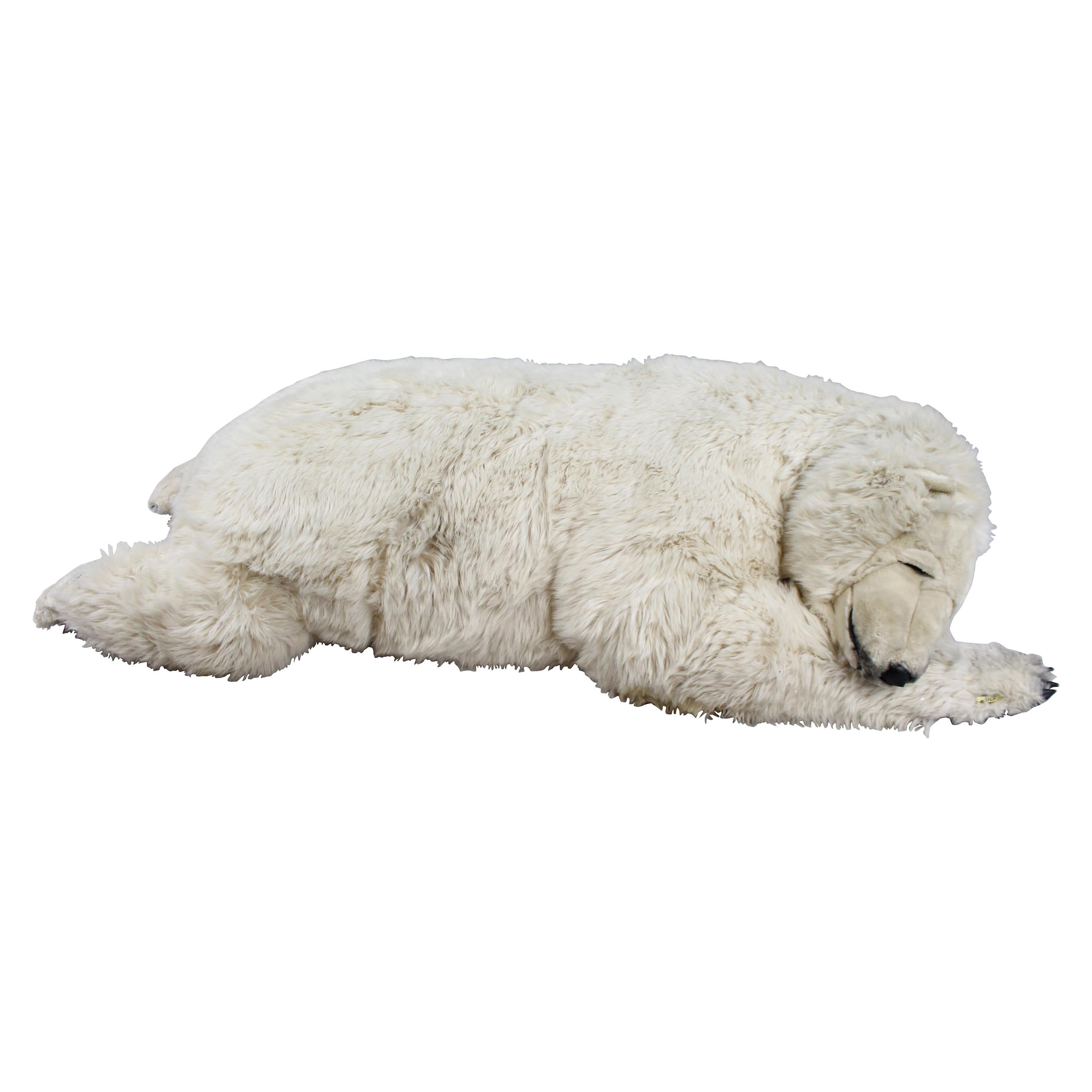 Large Michel Taillis Automated Sleeping Polar Bear For Sale