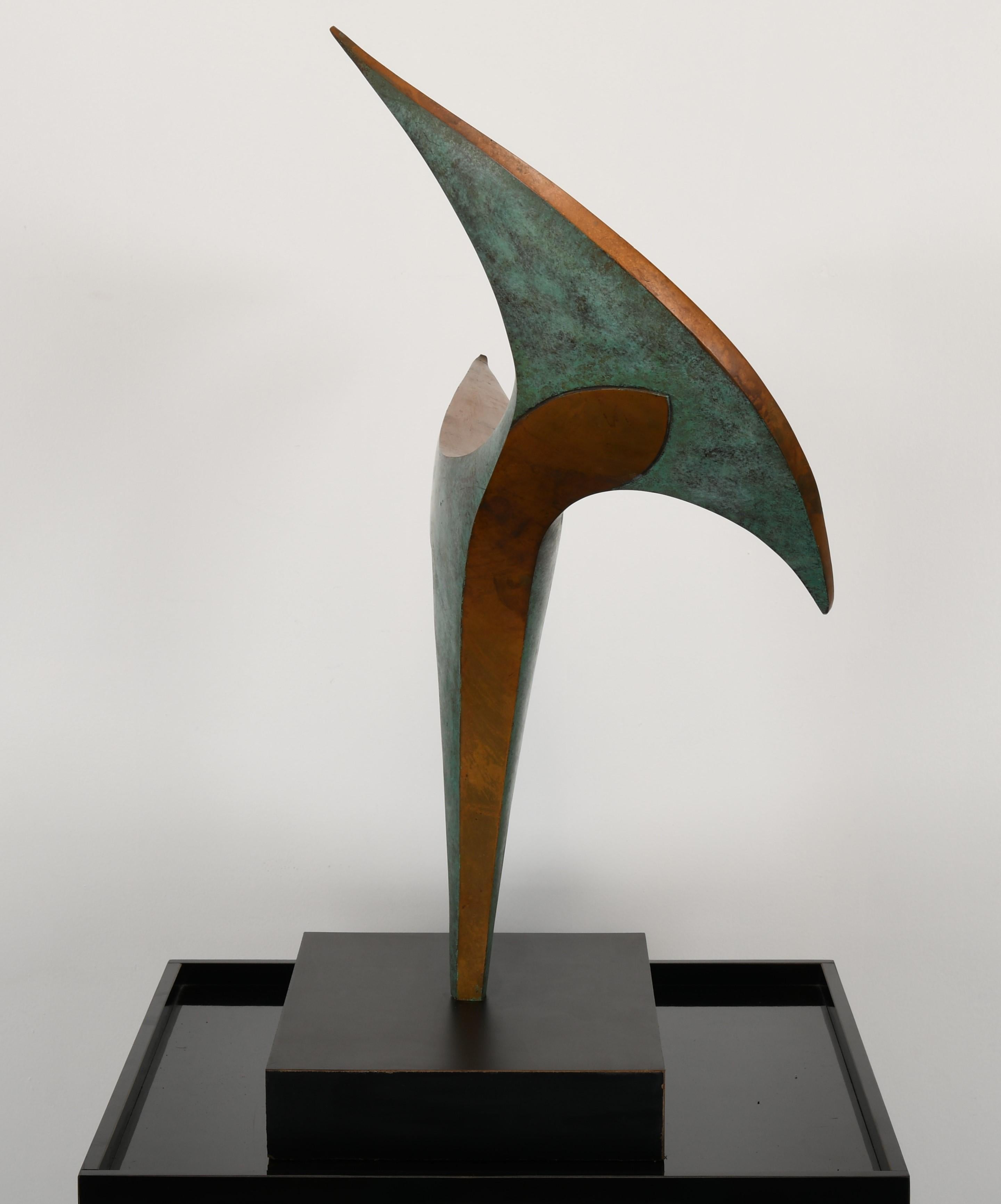 Large Michi Raphael Bronze Sculpture, 1980s In Good Condition In Hamburg, PA