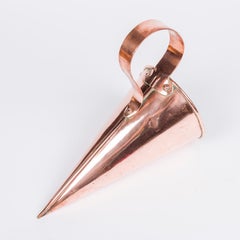 Large mid 19th century copper ale muller