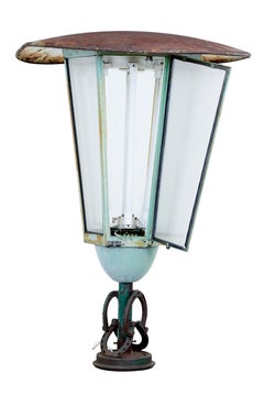 Large Mid 20th Century Industrial Siemens Light