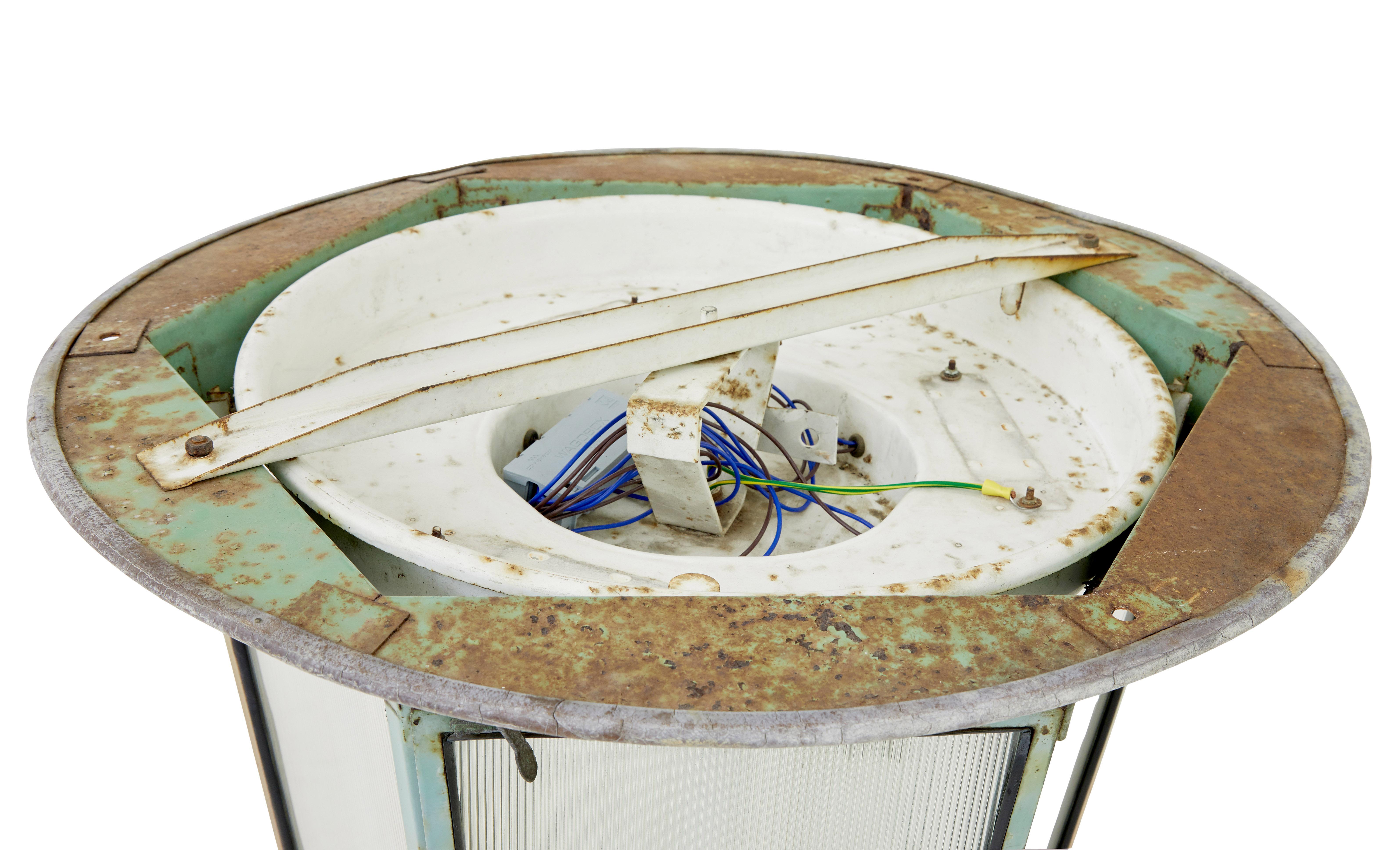 20th Century Large mid 20th century industrial Siemens light For Sale