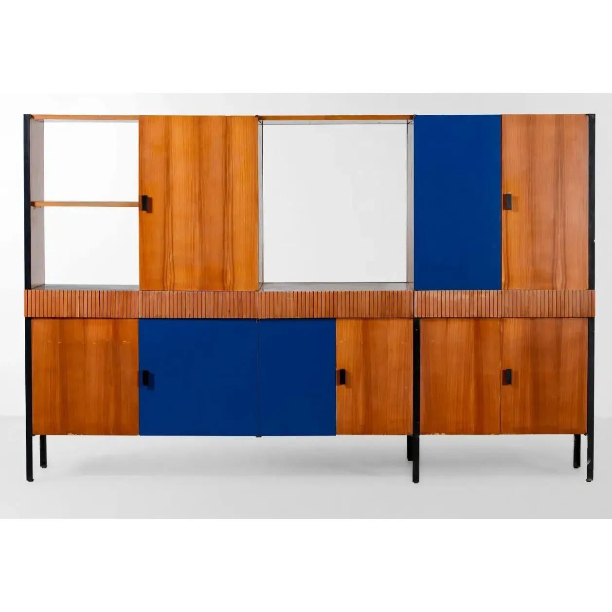 Gran mueble alto italiano de mediados del siglo XX Luigi Scremin en venta 3