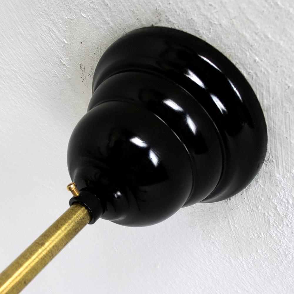 Grande lampadario Sputnik del 1950 di metà secolo con dodici bracci in ottone in vendita 5