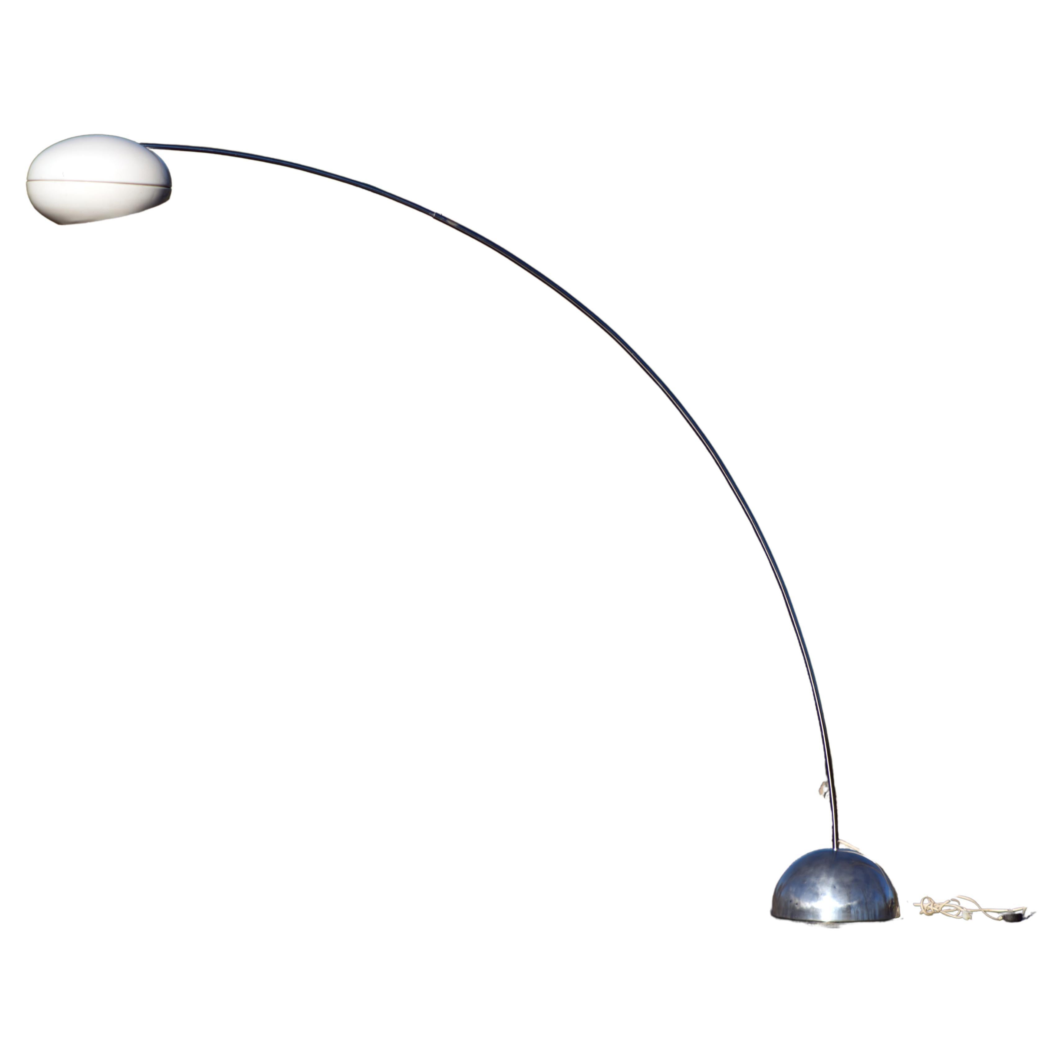 Large Mid Century Arc Orb Lamp For Sale